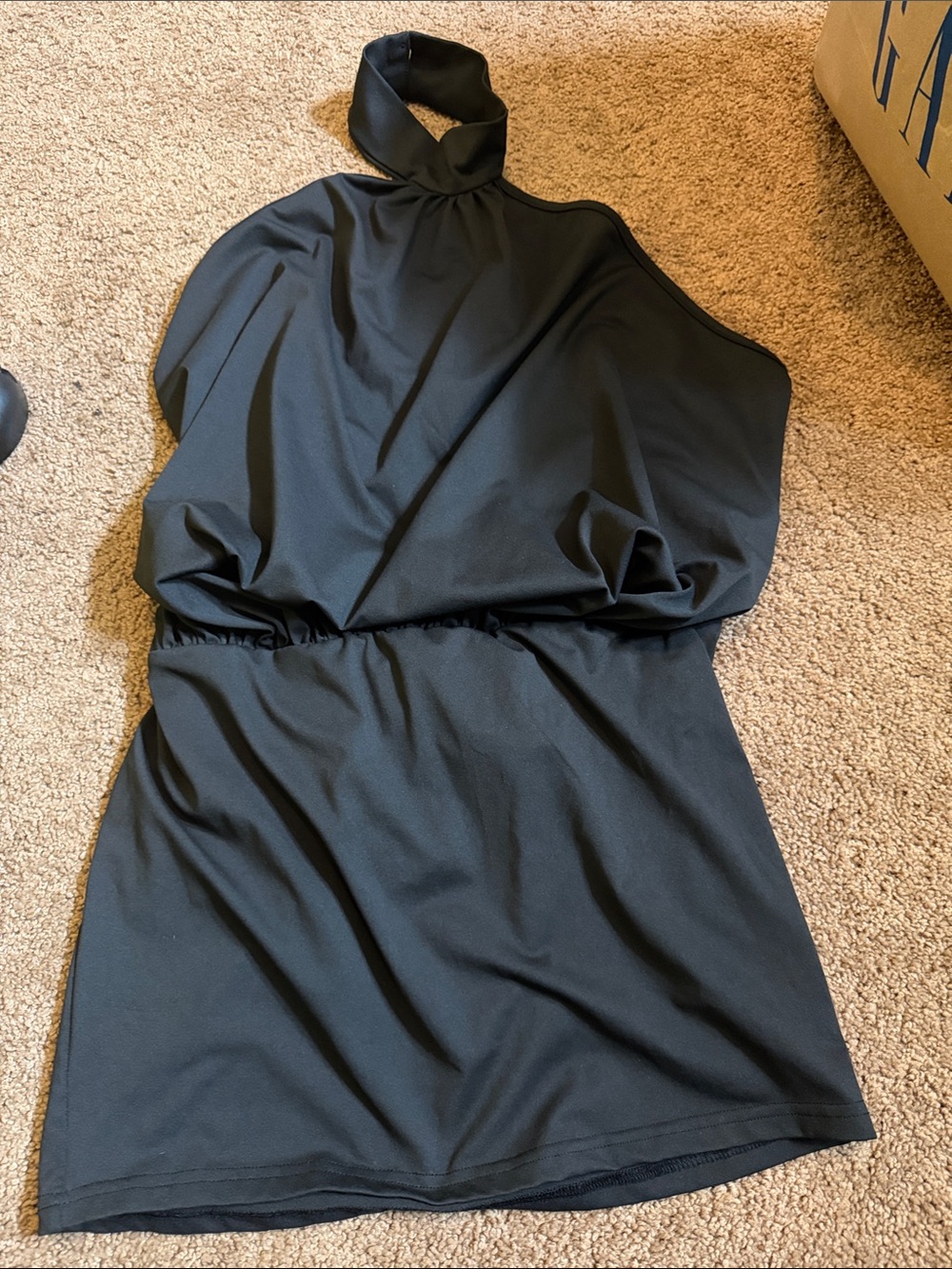Black mini Halter Dress